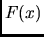 $F(x)$